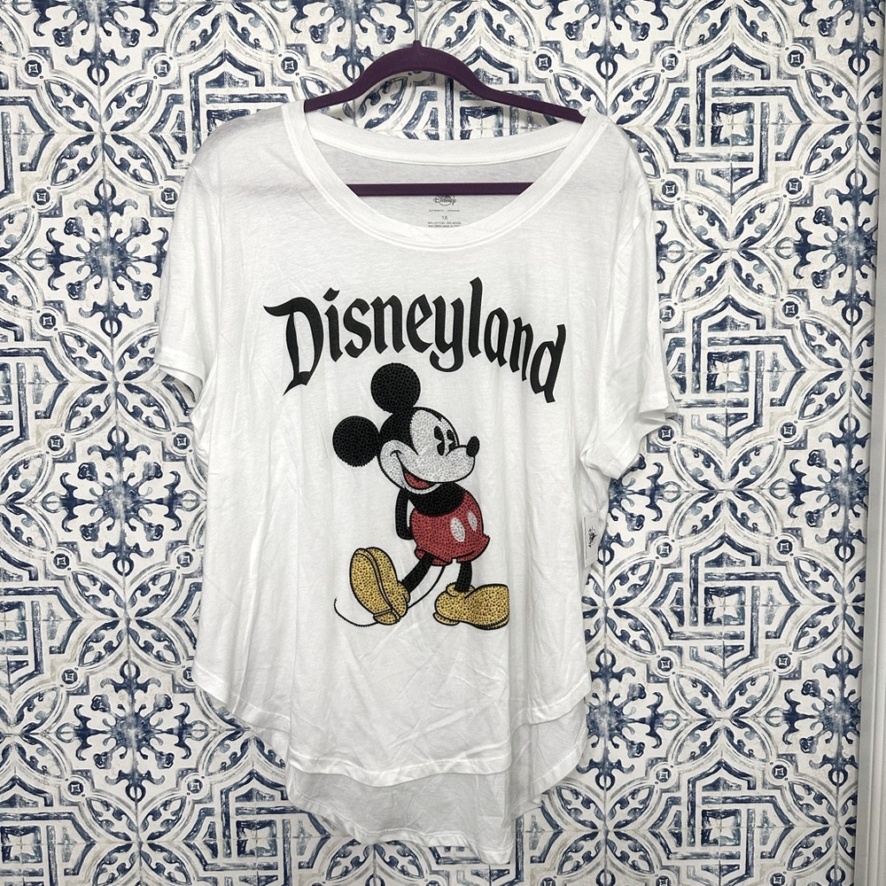 NWT Bedazzled Mickey Tee